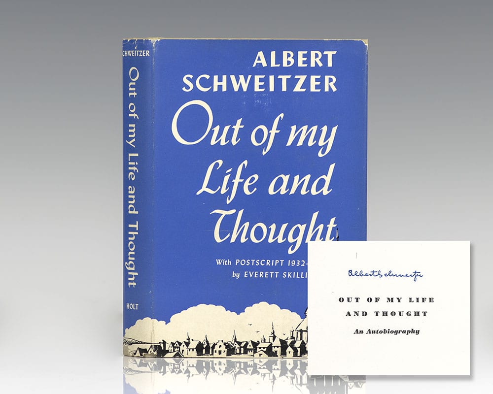Out of My Life and Thought: An Autobiography.