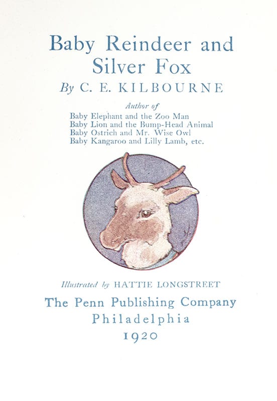 Baby Reindeer and Silver Fox