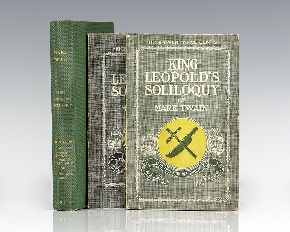 King Leopold's Soliloquy: A Defense of His Congo Rule
