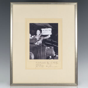 Harry S. Truman Signed Photograph
