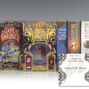 Game of Thrones; A Clash of Kings; A Storm of Swords; A Feast for Crows; A Dance with Dragons
