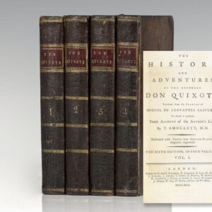 The History and Adventures of the Renowned Don Quixote