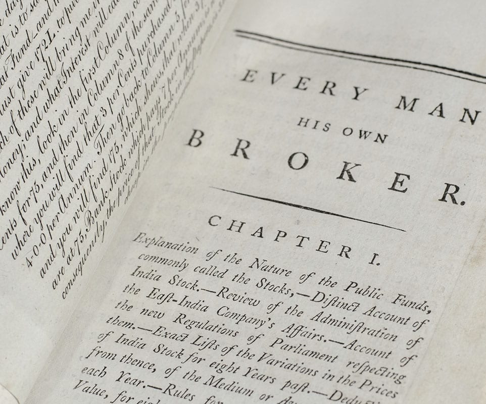 Every Man His Own Broker: Or, A Guide to the Stock-Exchange