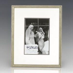Mother Teresa Signed Photograph.