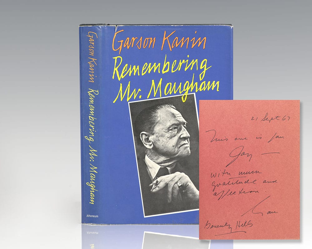 Remembering Mr. Maugham.