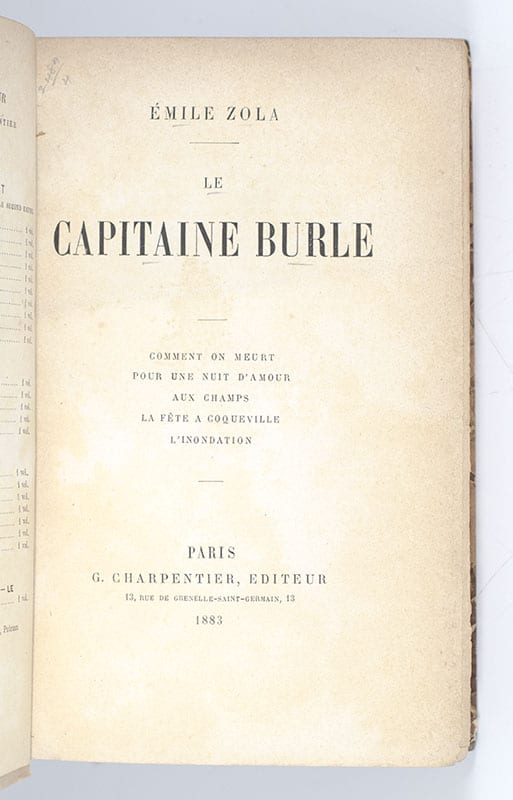 Le Capitaine Burle: Comment on Meurt pour une Nuit d'Amour aux Champs la Fete a Coqueville L'Inondation