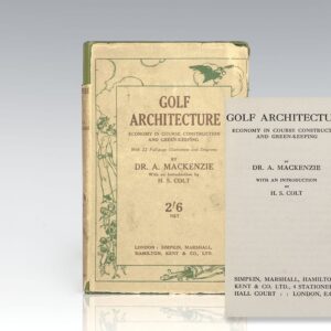 Golf Architecture: Economy in Course Construction and Green Keeping
