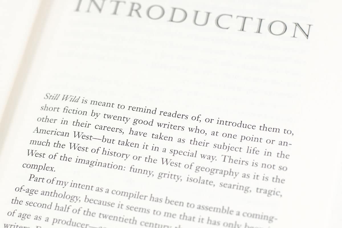 Still Wild: Short Fiction of the American West 1950 to the Present