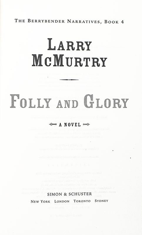 Folly and Glory