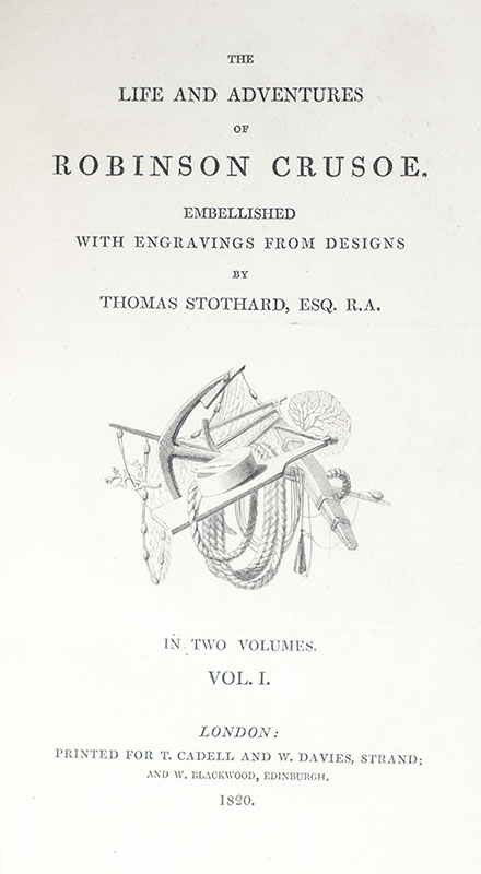 The Life and Adventures of Robinson Crusoe