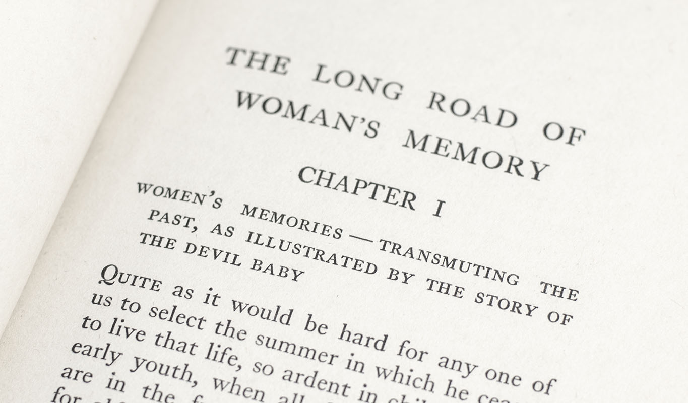 The Long Road of Woman's Memory