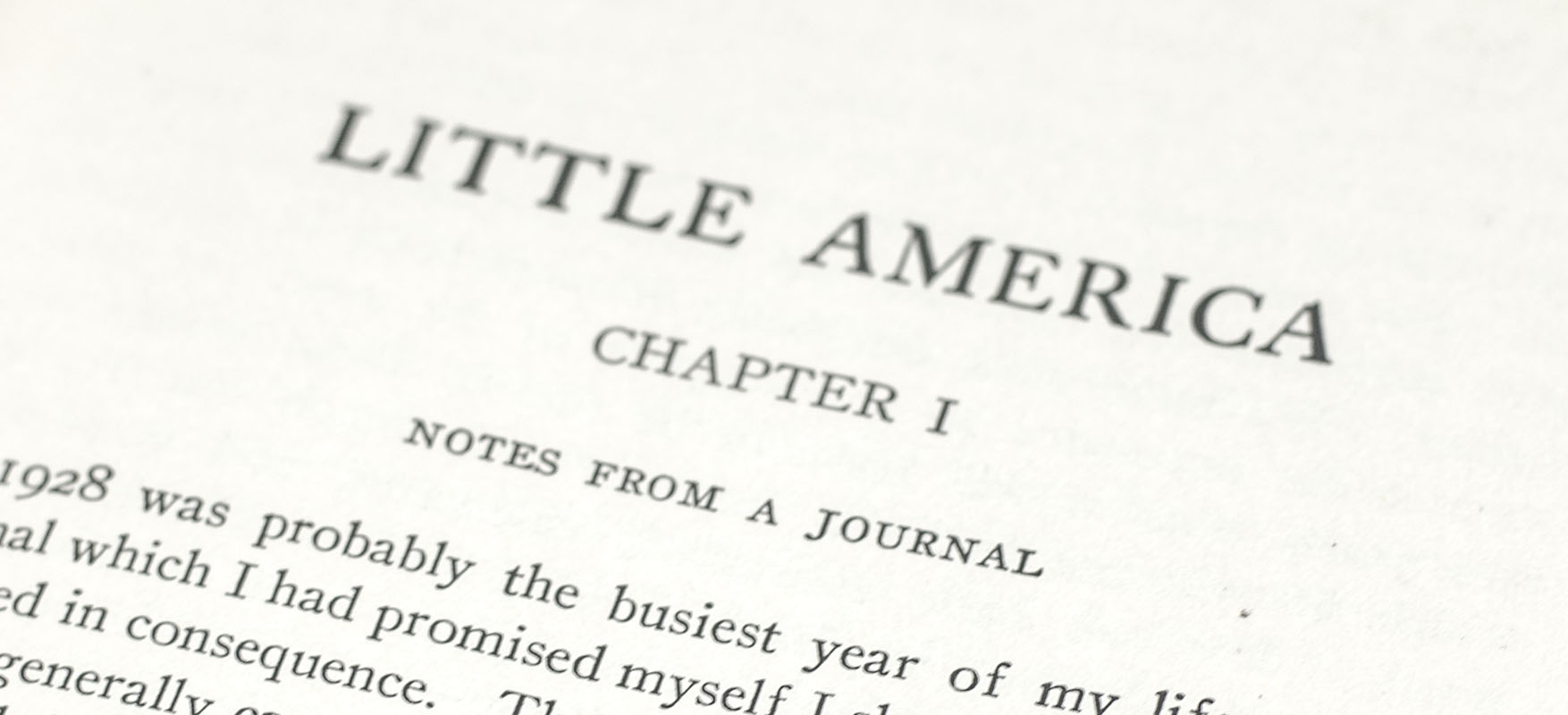 Little America: Aerial Exploration in the Antarctic, The Flight to the South Pole