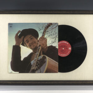 Nashville Skyline Bob Dylan Signed Vinyl.
