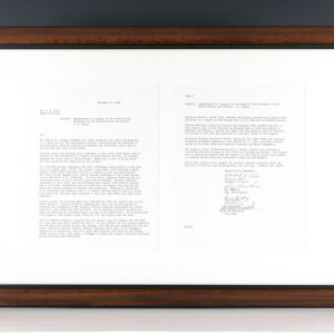 Autograph Letter Signed Regarding the Assassination of President John F. Kennedy and Apprehension of Lee Harvey Oswald.