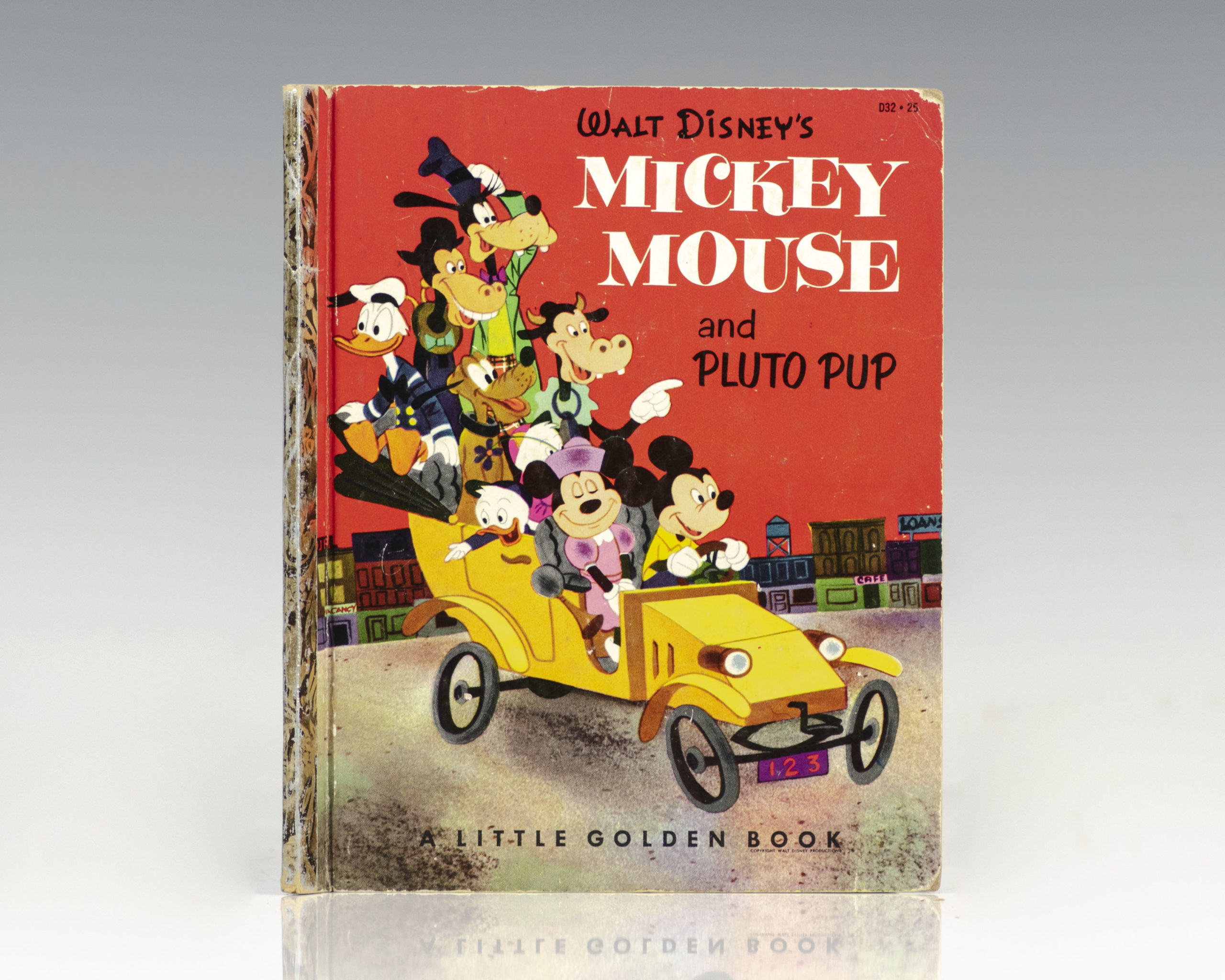 Walt Disney's Mickey Mouse and Pluto Pup.