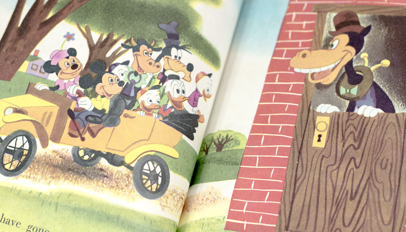 Walt Disney's Mickey Mouse and Pluto Pup