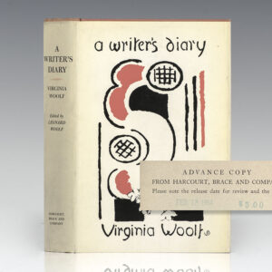 A Writer's Diary: Being Excerpts from the Diary of Virginia Woolf