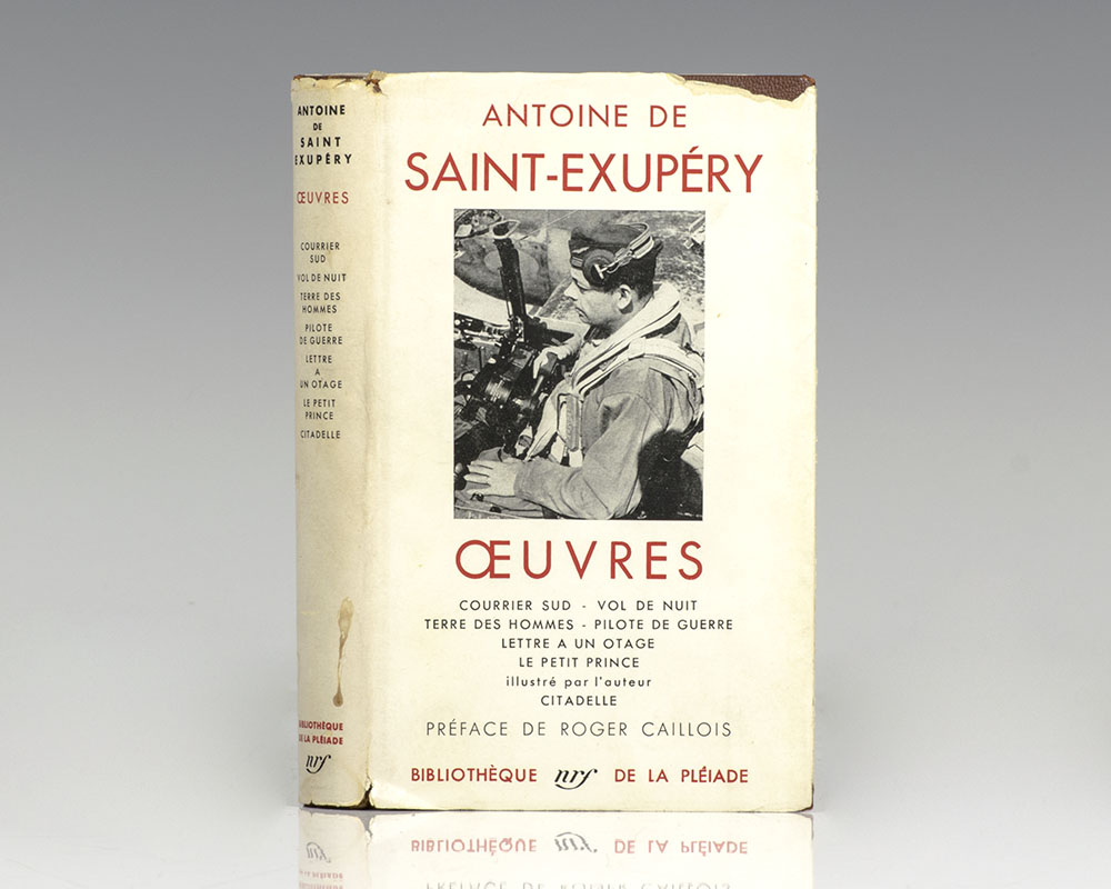 Oeuvres d’Antoine de Saint-Exupery, Including Le Petite Prince and Courier Sud.