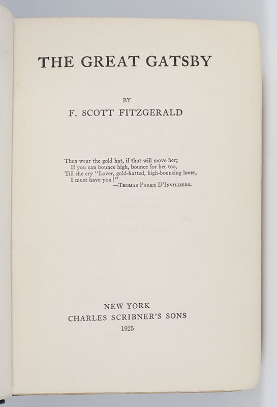 The Great Gatsby