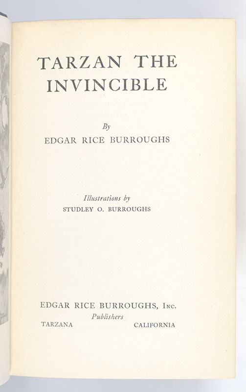Tarzan the Invincible