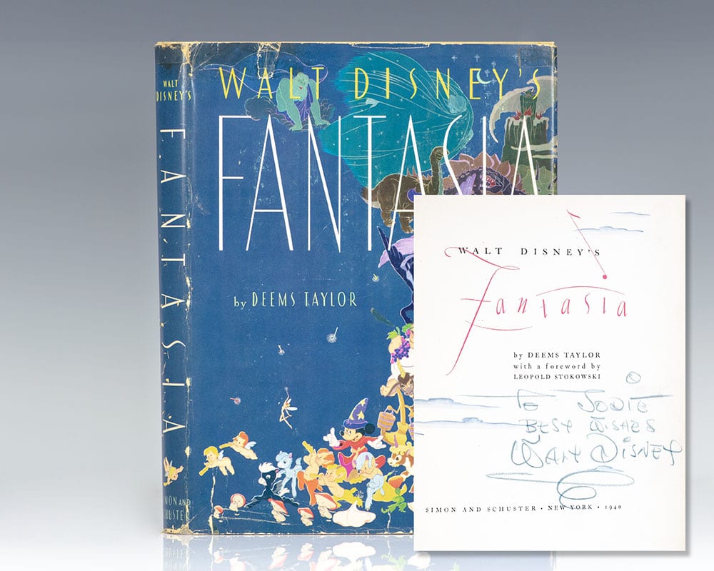 Walt Disney’s Fantasia. With a Foreword by Leopold Stokowski.