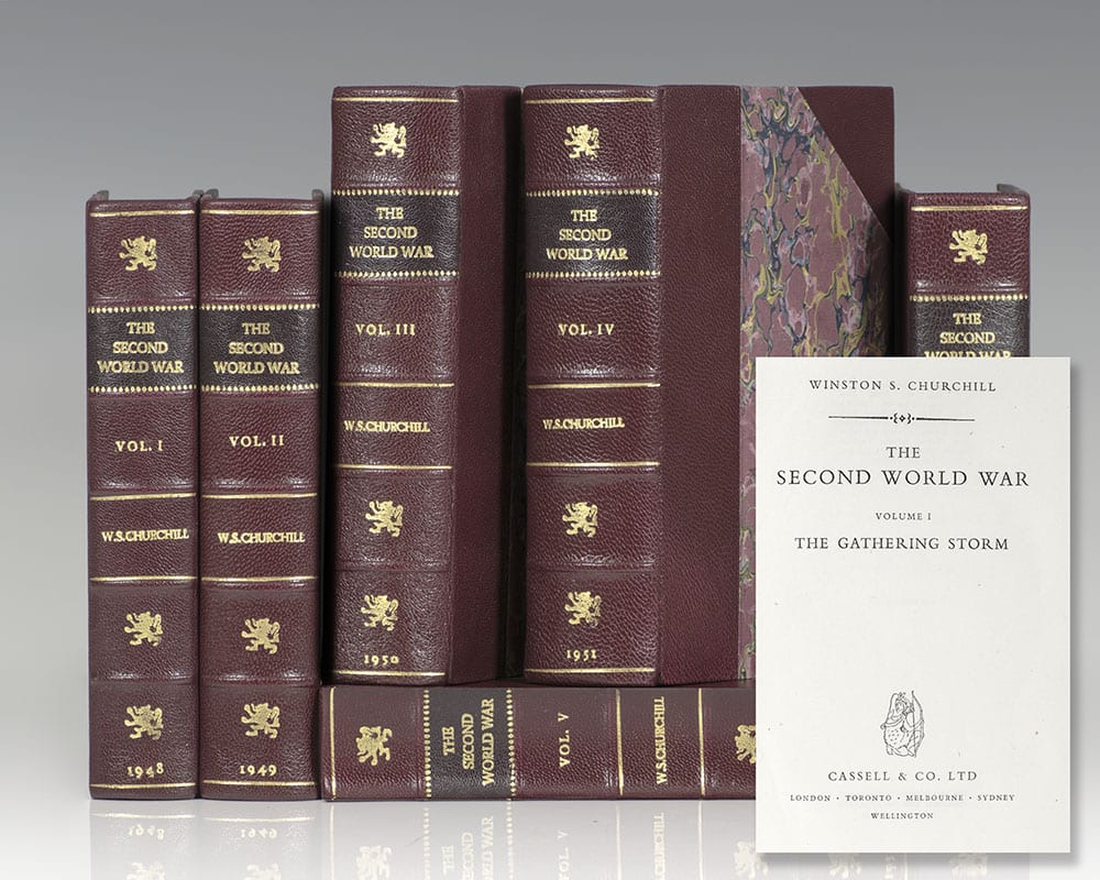 The Second World War: The Gathering Storm; Their Finest Hour; The Grand Alliance; The Hinge of Fate; Closing the Ring; Triumph and Tragedy