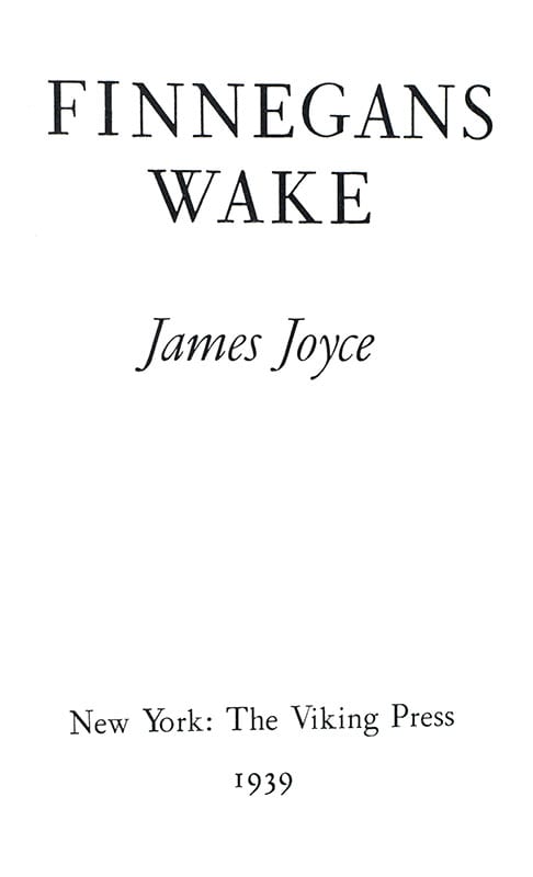 Finnegans Wake