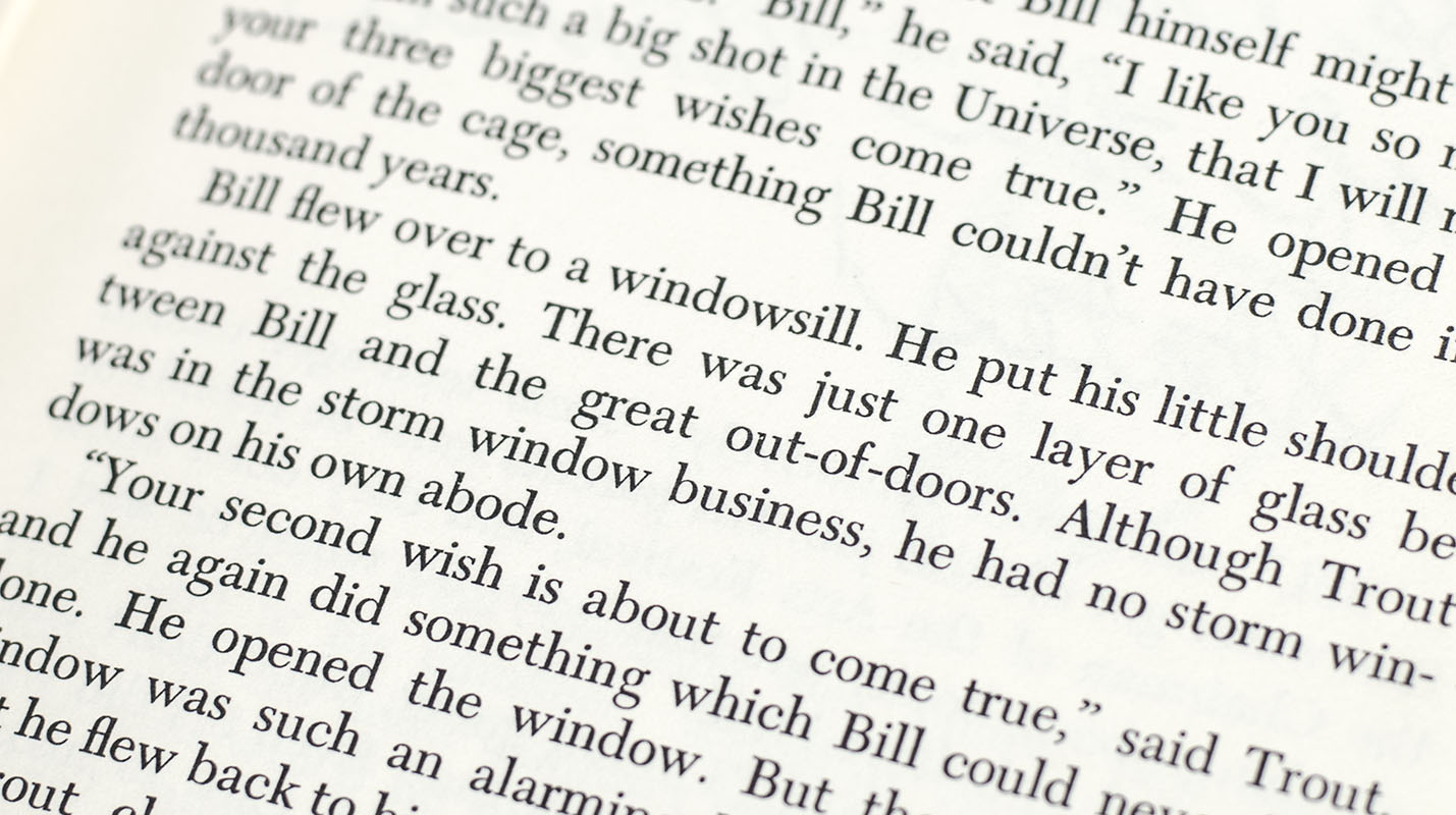Breakfast of Champions or Goodbye, Blue Monday