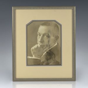 Sergei Rachmaninoff Signed Photograph