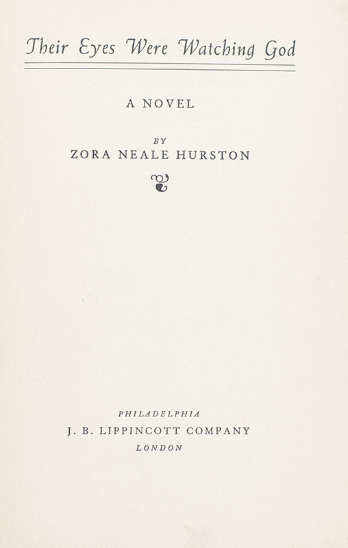 Their Eyes Were Watching God