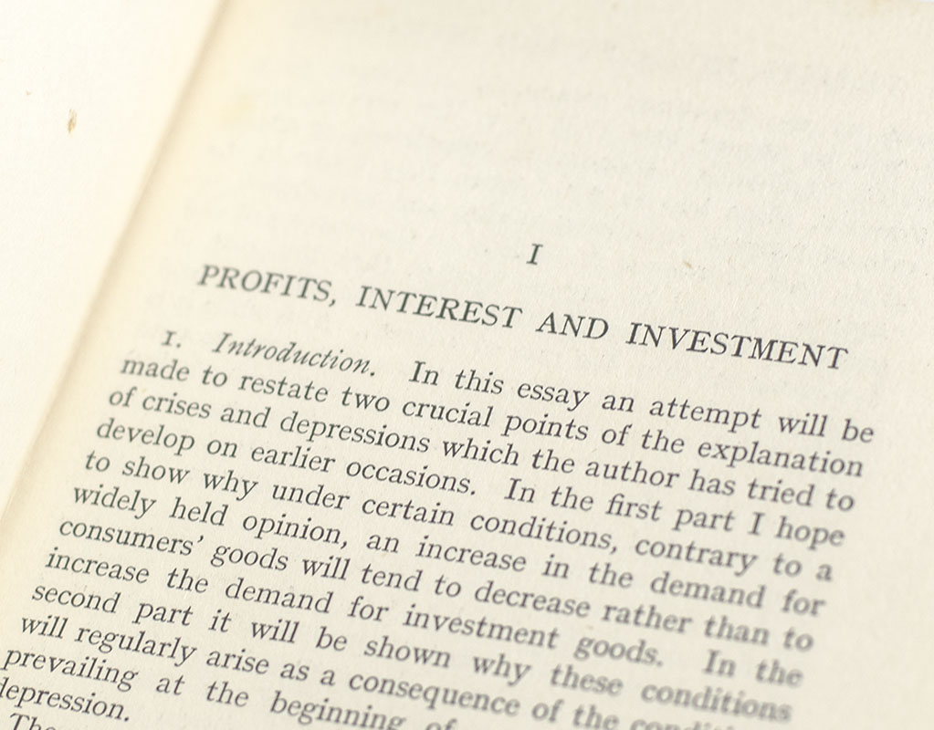Profits Interest and Investment