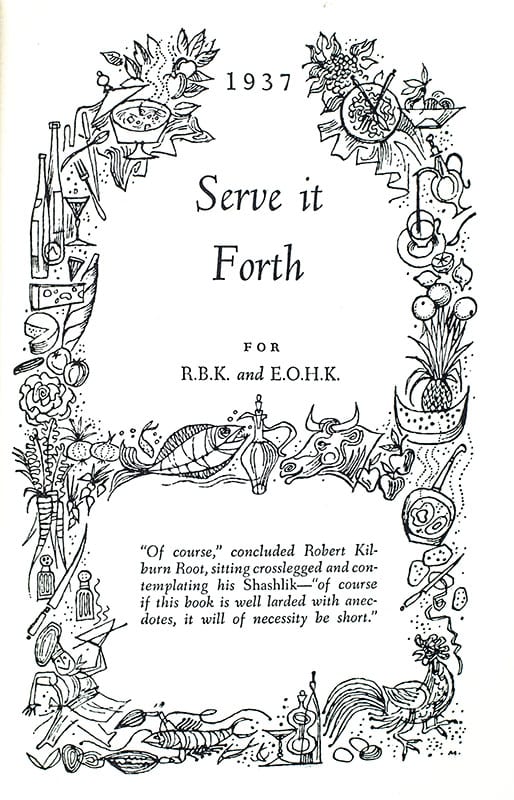 The Art of Eating: The Collected Gastronomical Works of M.F.K. Fisher