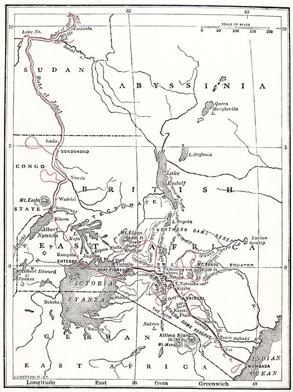 African Game Trails. An Account of the African Wanderings of an American Hunter-Naturalist