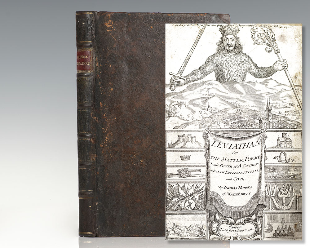 Leviathan, or, The Matter, Forme, & Power of a Common-wealth Ecclesiasticall and Civill.