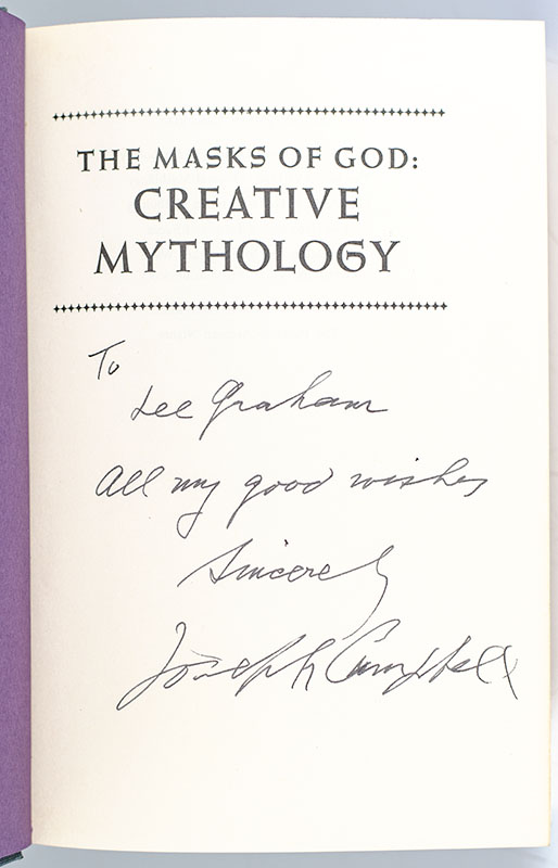 The Masks of God: Creative Mythology