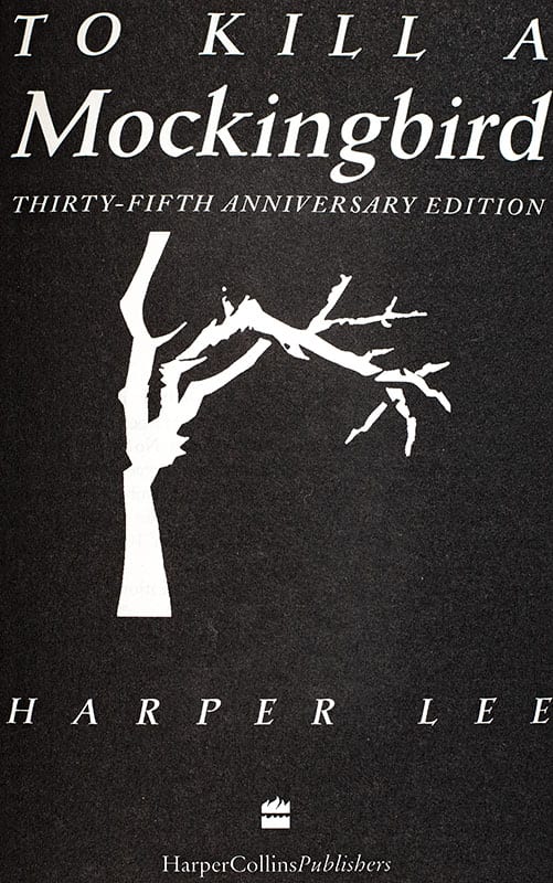 To Kill A Mockingbird