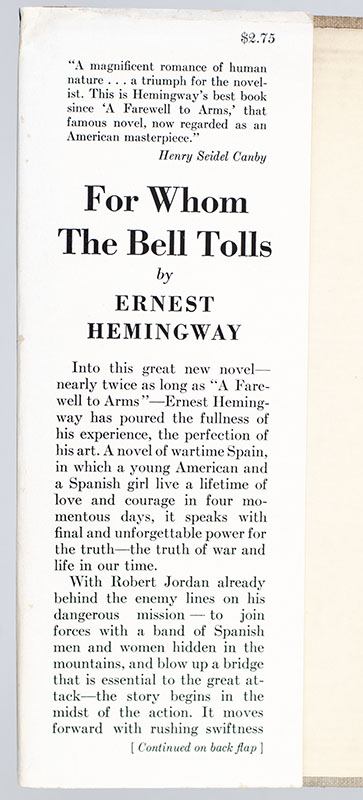 For Whom The Bell Tolls