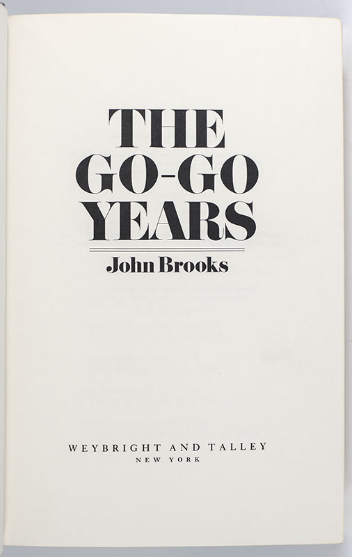 The Go-Go Years