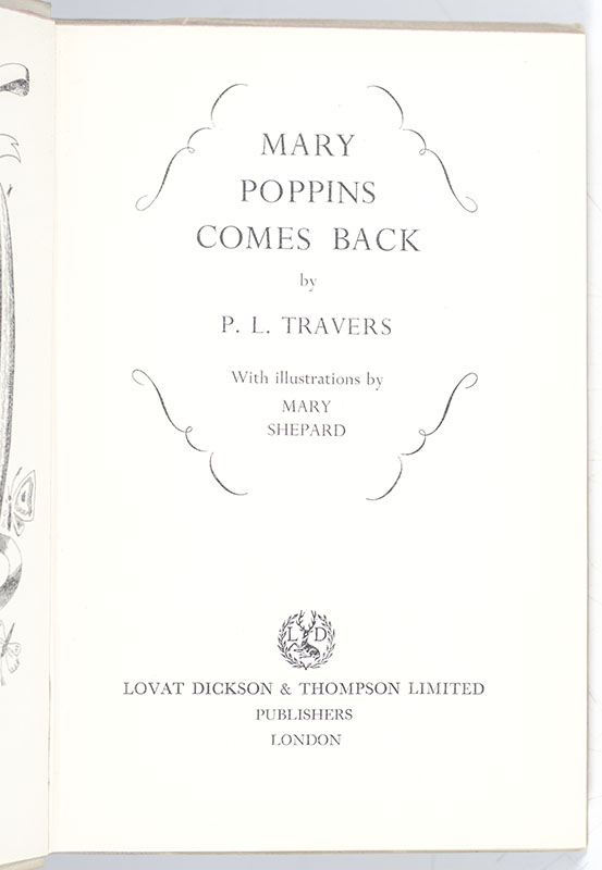 Mary Poppins Comes Back