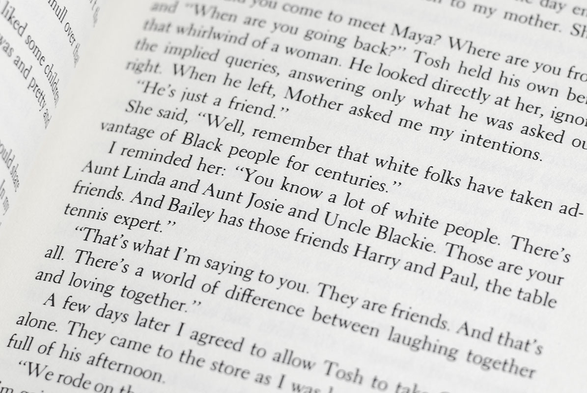 I Know Why the Caged Bird Sings, Gather Together In My Name, Singin' and Swingin' and Gettin' Merry Like Christmas, The Heart of a Woman, All God's Children Need Traveling Shoes, A Song Flung Up To Heaven