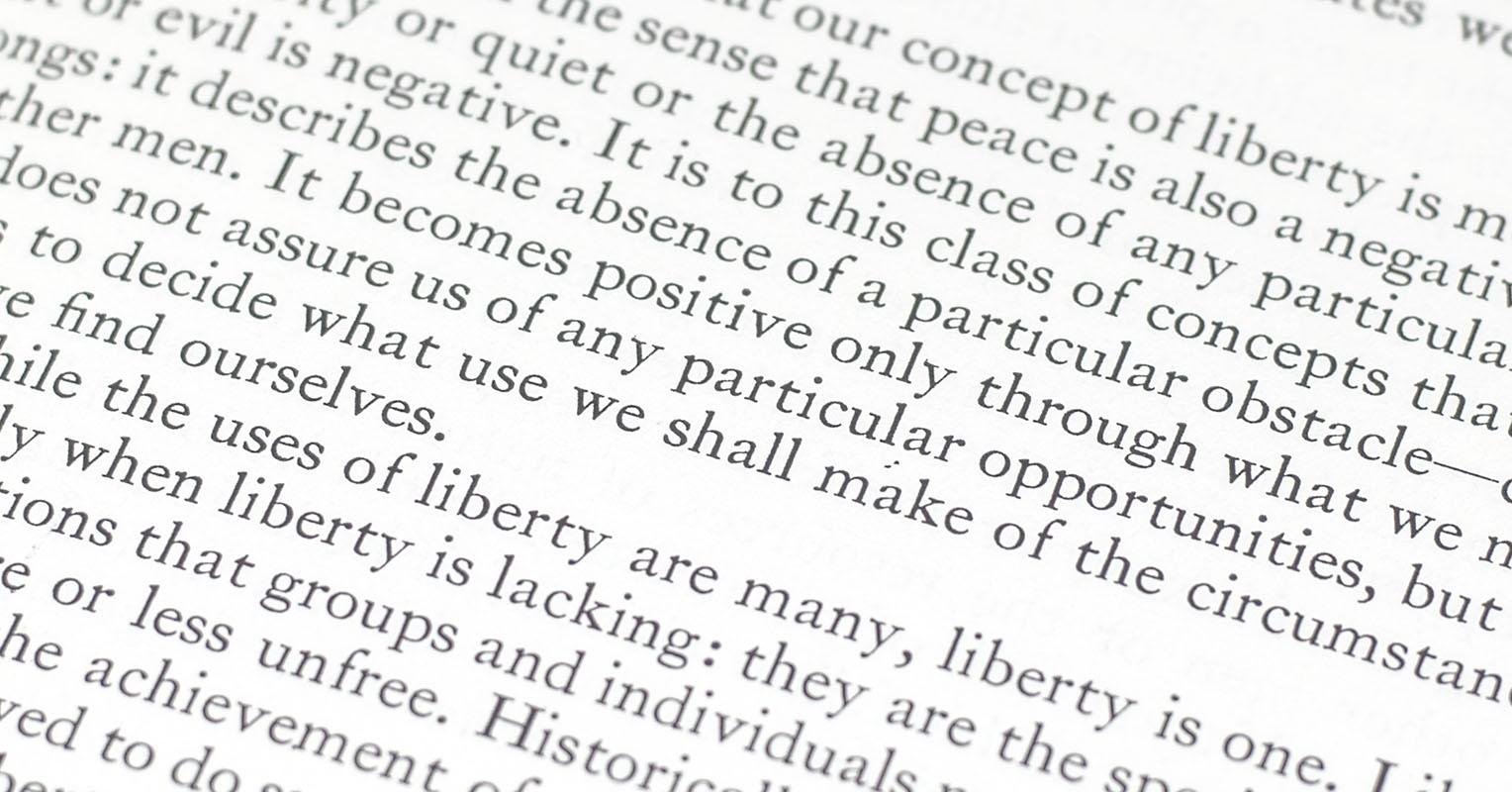 The Constitution of Liberty
