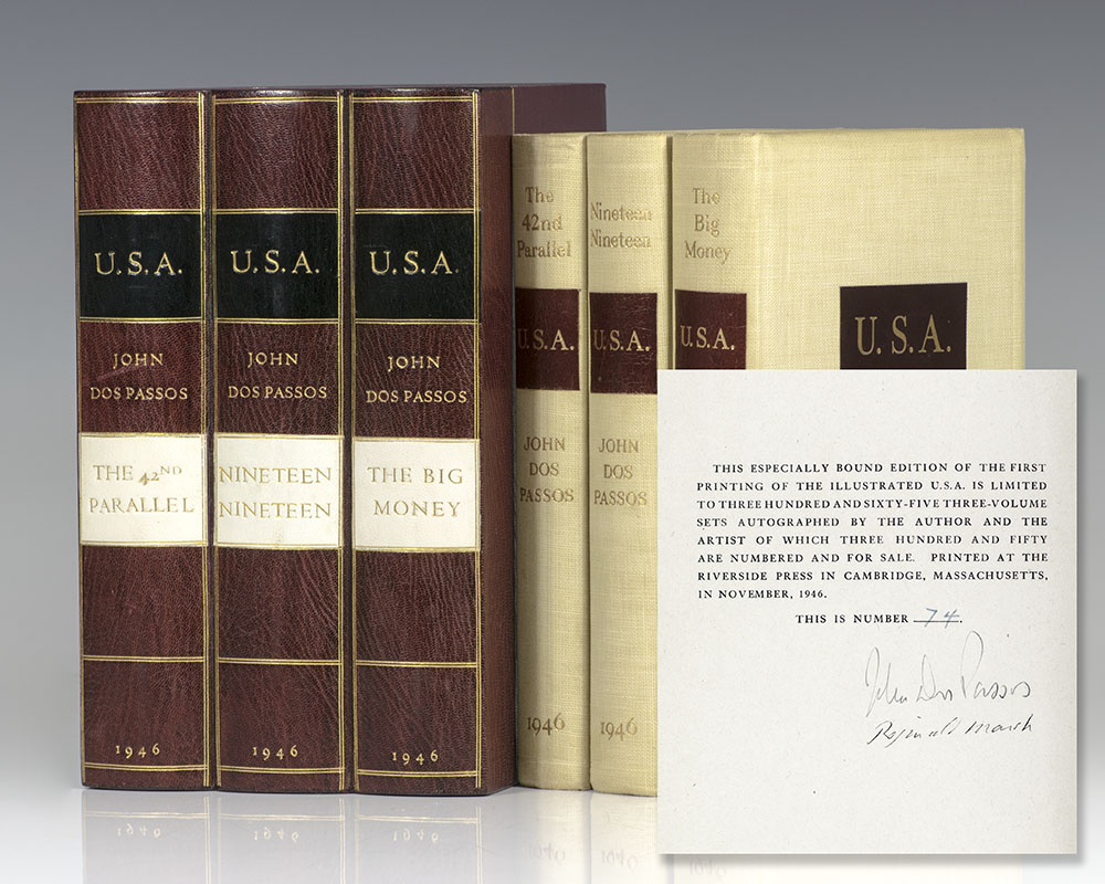 U.S.A. Trilogy: 42nd Parallel, 1919, Big Money.