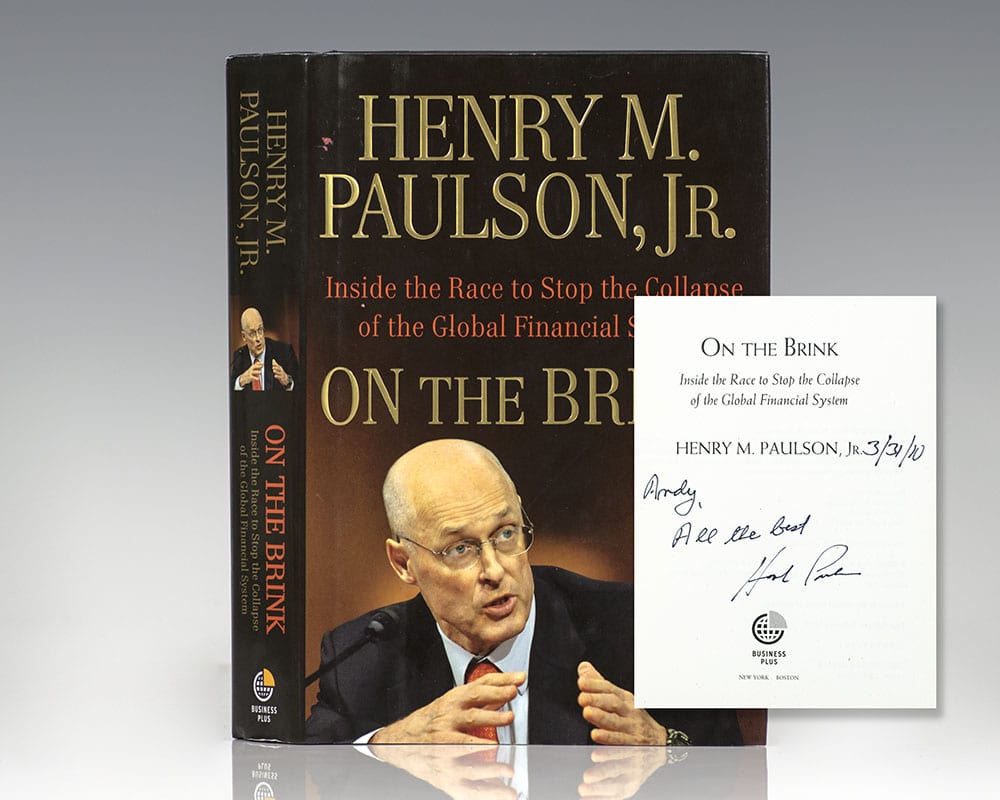 On the Brink: Inside the Race to Stop the Collapse of the Global Financial System.