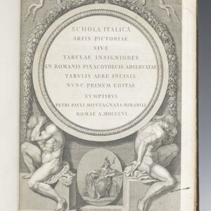 Schola Italica Artis Pictoriae sive Tabulae insigniores in Romanis Pinacothecis Adservatae.