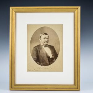 Signed Photograph of Ulysses S. Grant.