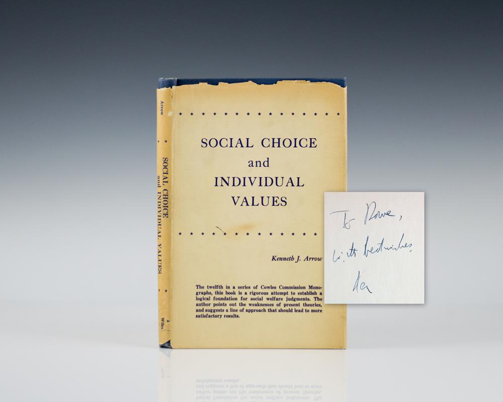 Social Choice and Individual Values.