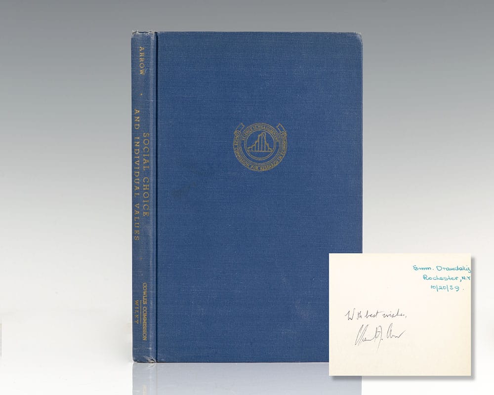 Social Choice and Individual Values.