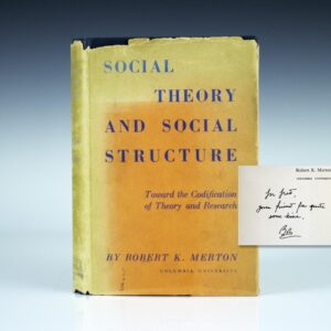 Social Theory and Social Structure.