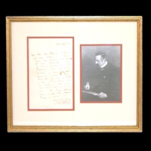 Stanford White Autograph Letter Signed.
