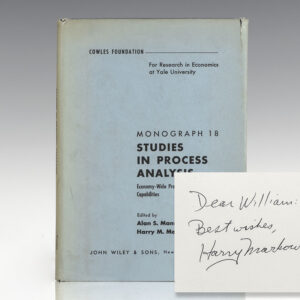 Studies In Process Analysis: Economy-Wide Production Capabilities.